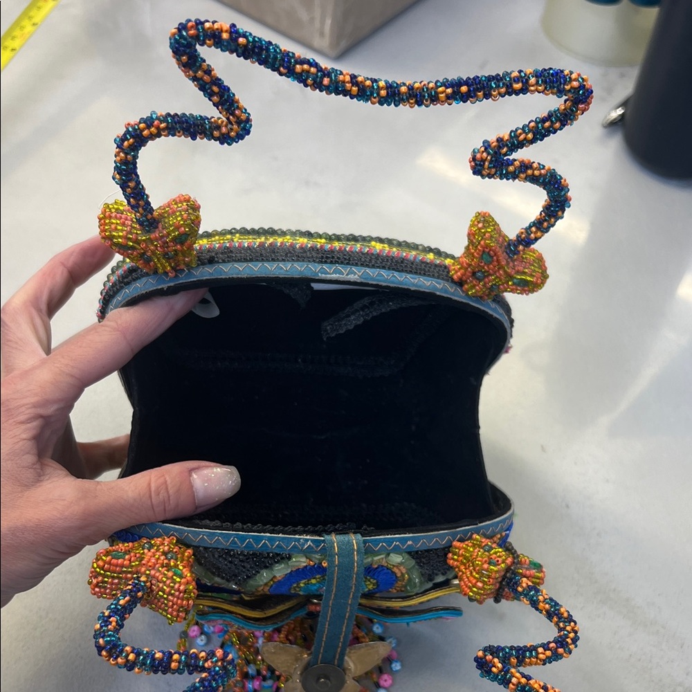 Mary Frances Beaded Mini Tophandle Bag - Picture 7 of 10